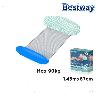 BESTWAY COLCHONETA HINCHABLE PARA PISCINA 145X87 CMS CUADROS VERDES