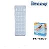 BESTWAY COLCHONETA HINCHABLE PARA PISCINA 188X71X26 CMS COLOR PLATA CON REPOSACABEZAS