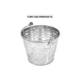 CUBO GALVANIZADO 5L SIN ABRIDOR