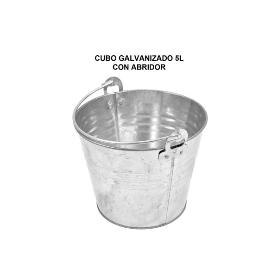 CUBO GALVANIZADO ECO  5 LTS. CON ABRIDOR