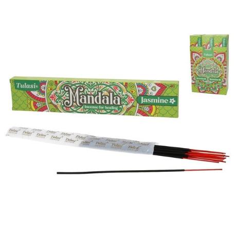 INCIENSO OLOR JAZMIN JASMINE TULASI MANDALA - CAJA 240 UNIDADES