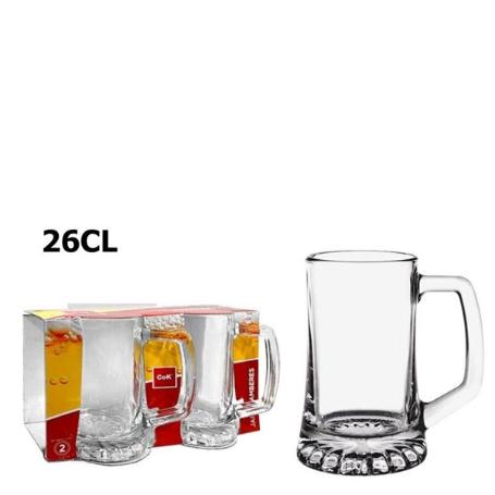 COK JARRA CERVEZA AMBERES 26 CLS PAQUETE 2 UNIDADES