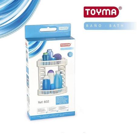 TOYMA ESTANTERIA RINCONERA MULTIUDOS DOBLE AJUSTABLE EN ALTURA REF 602