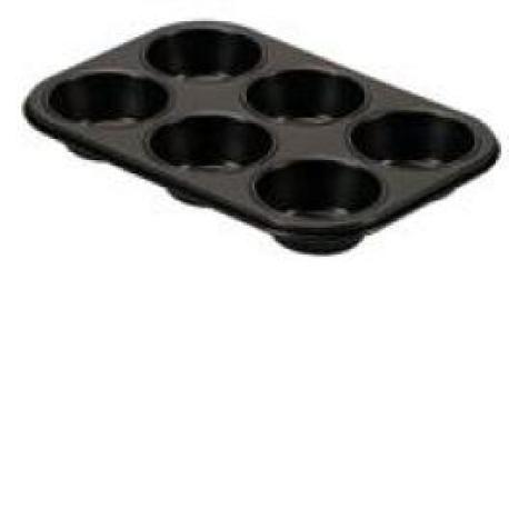 Molde Antiadherente 6 Cavidades Muffins.GUARDINI