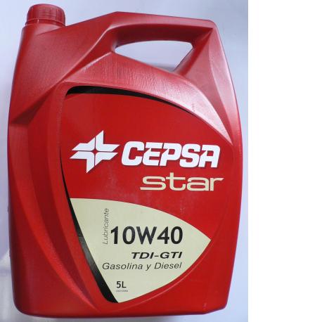 Lubricante Star 10W-40 5 lts CEPSA