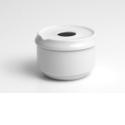 Cenicero de agua redondo porcelana blanca 8,5 cms.VIEJOVALLE