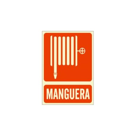 Señal manguera