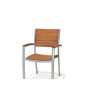 8702N1 SILLON NAUTIC ALUMINIO-MADERA