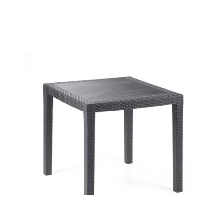 08330121 MESA RESINA RATAN ANTRACITA KING