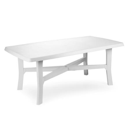 08330105 MESA RESINA BLANCA 180X100