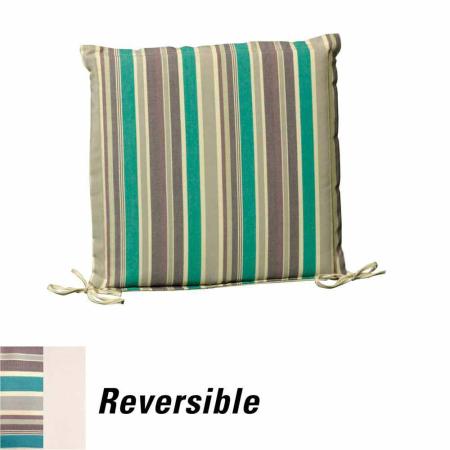 08097030 COJIN PARA SILLA RAYAS 43X43X5 REVERSIBLE