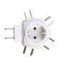 AMIG ADAPTADOR UNIVERSAL VIAJE BLANCO 3212