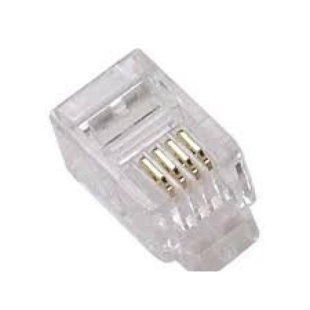 EDC CONECTOR TELEFONO 6P4C RJ11