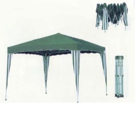 8704N20 CARPA-PÉRGOLA DE JARDIN PLEGABLE 3X3 MTS HABITEX