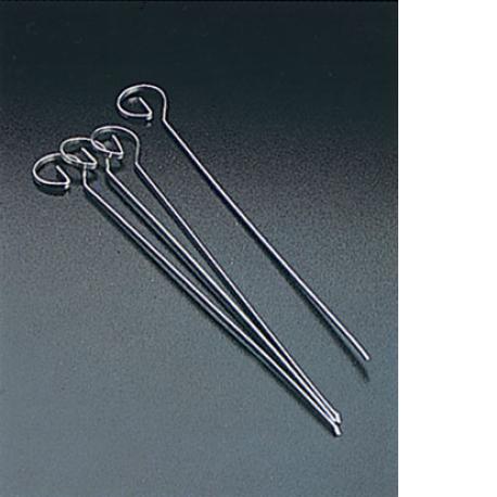 Juego 4 pinchos Inoxidables 21 cms.METALTEX