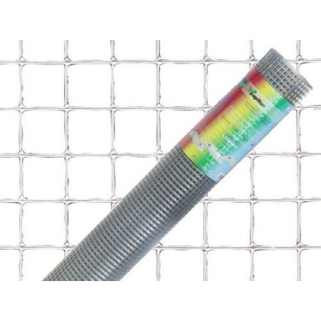 MALLA ELECTROSOLDADA GALVANIZADA 13X13 / 80 CM.  ROLLO 10 METROS USO DOMESTICO