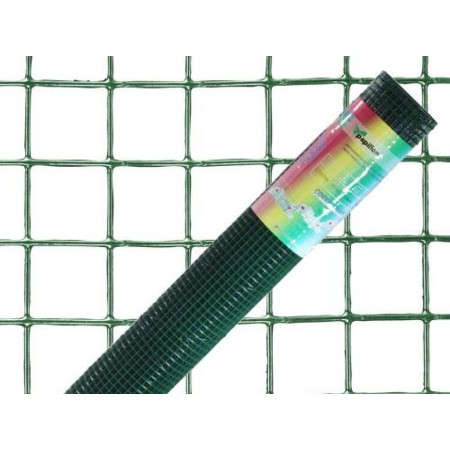 MALLA PLASTIFICADA CORRAL  13X13 / 80 CM.   ROLLO 10 METROS. 