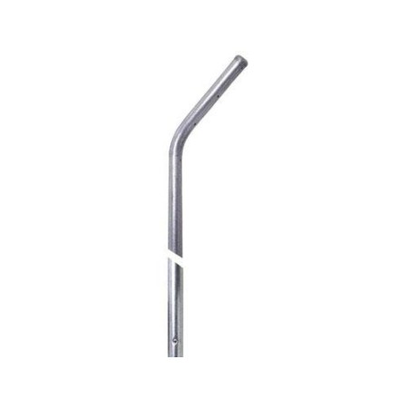 POSTE CURVO GALVANIZADO 45 MM.  X 2,0 METROS. 