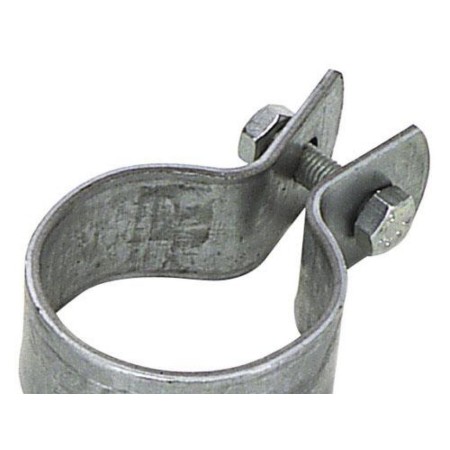 ABRAZADERA ARRANQUE POSTE GALVANIZADO 45 MM.  BOLSA 25 UNIDADES