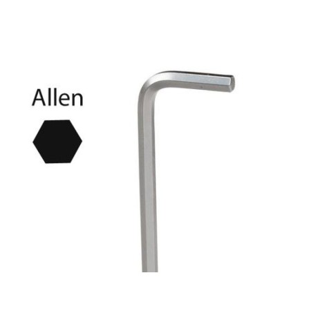 LLAVE ALLEN MAURER CROMO VANADIO PROFESIONAL  2,0MM