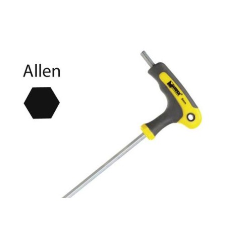 LLAVE ALLEN MAURER CON MANGO T CON BOLA 3,0 MM