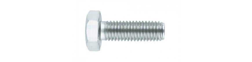 Tornillo DIN 933 calidad 6.8 cincado